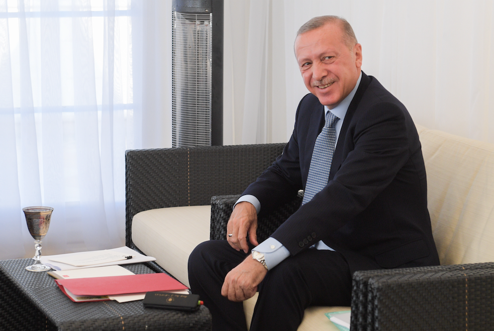 Президент Турции Реджеп Эрдоган.  Фото © Алексей Дружинин / пресс-служба президента РФ / ТАСС

