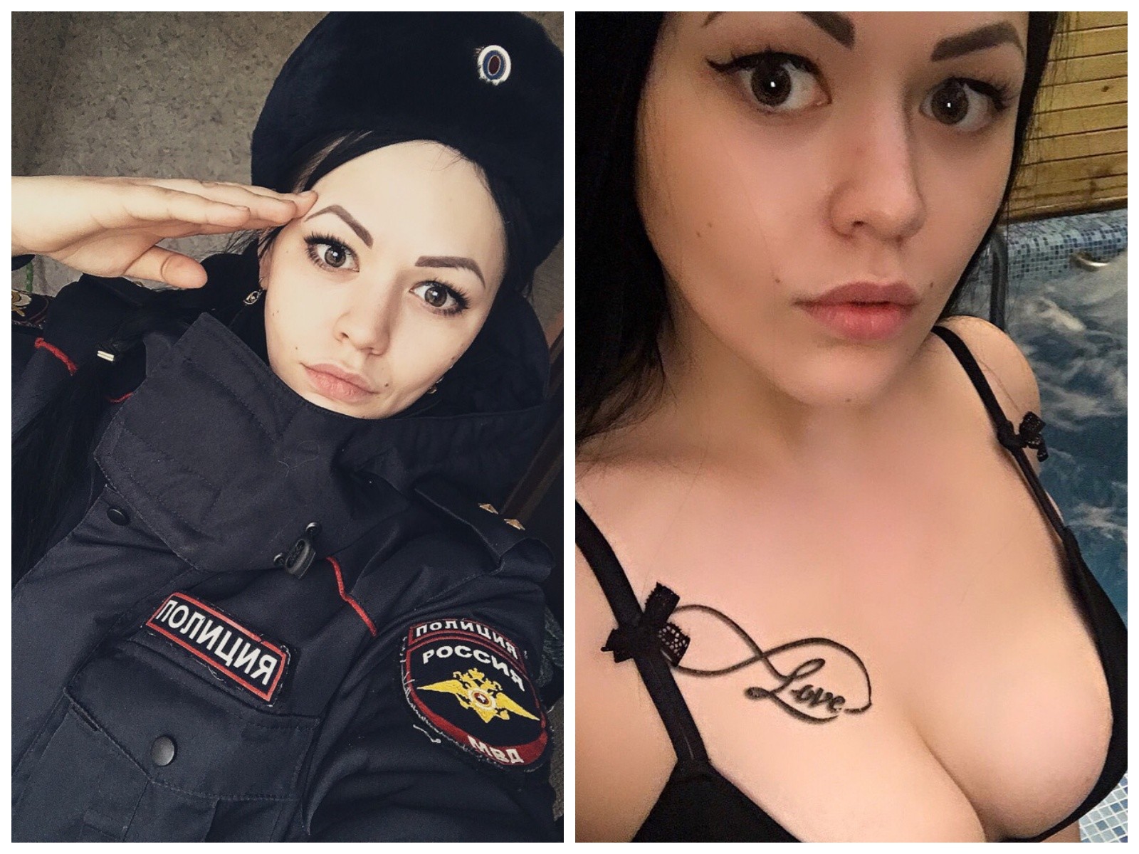 Девушка из Екатеринбурга возмутила Сеть своими фото в форме и "пьяными" видео