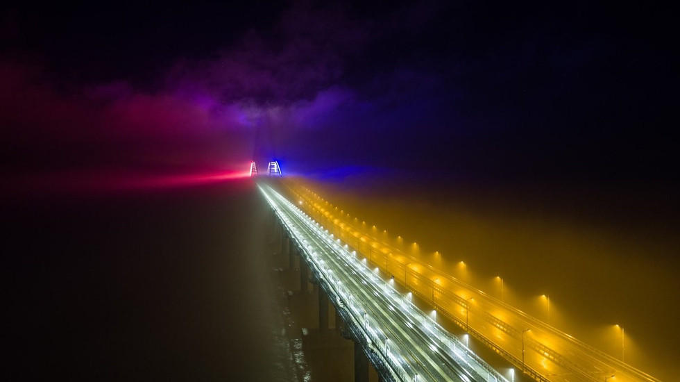 Фото © Twitter / Крымский мост
