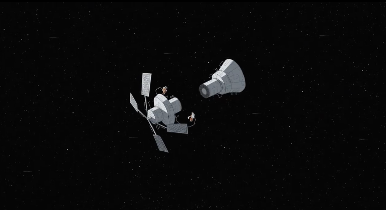 Кадр из мультфильма "Он не может жить без космоса". Фото © film.ru
