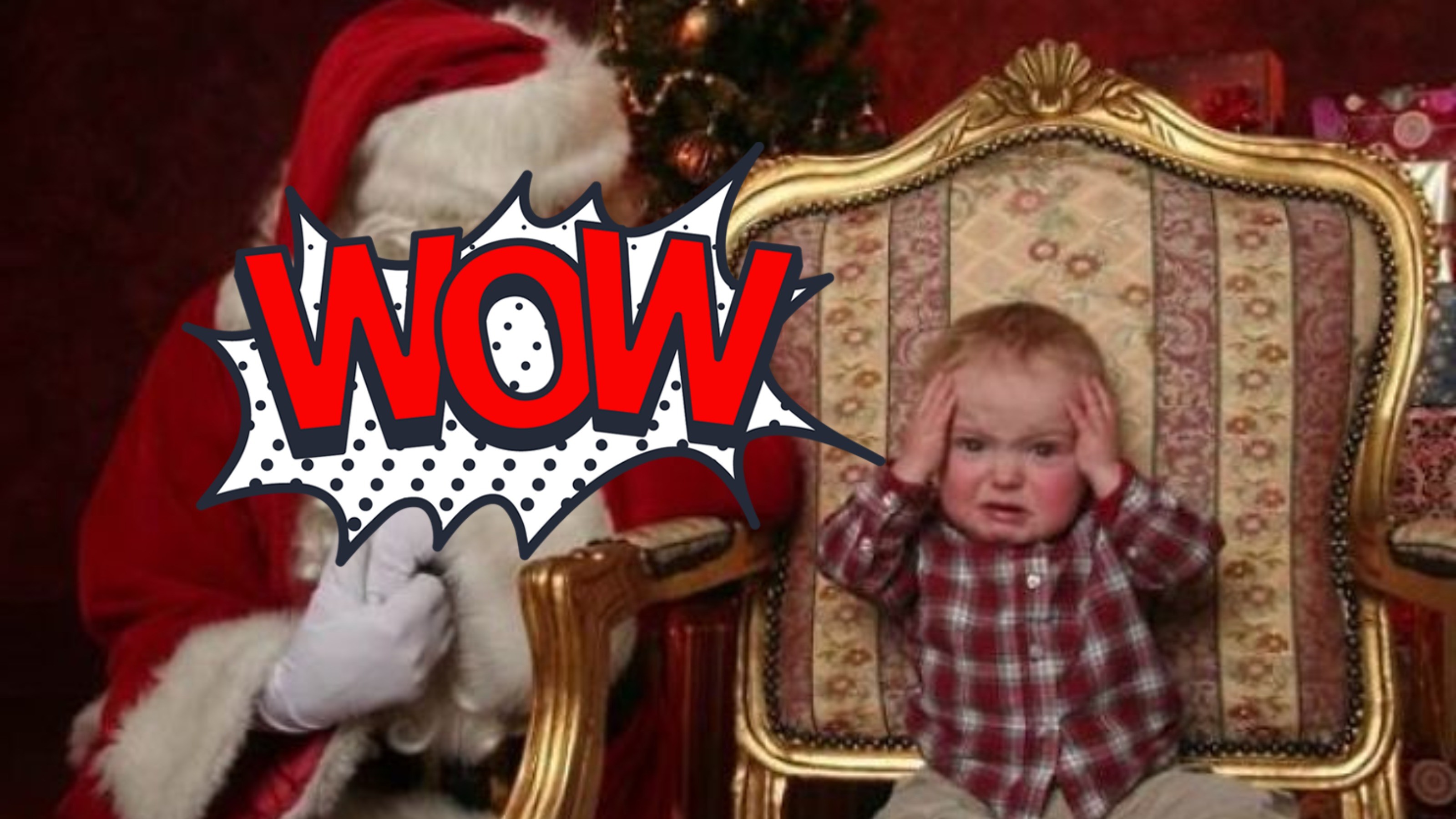10 провалов, когда на новогодние фото с Санта-Клаусом попали истинные эмоции