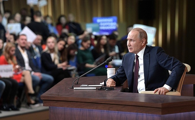 Президент России Владимир Путин. Фото © Kremlin
