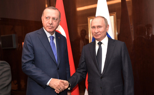 "Продвинулись вперёд": Путин поблагодарил Эрдогана за помощь в "зерновом вопросе"