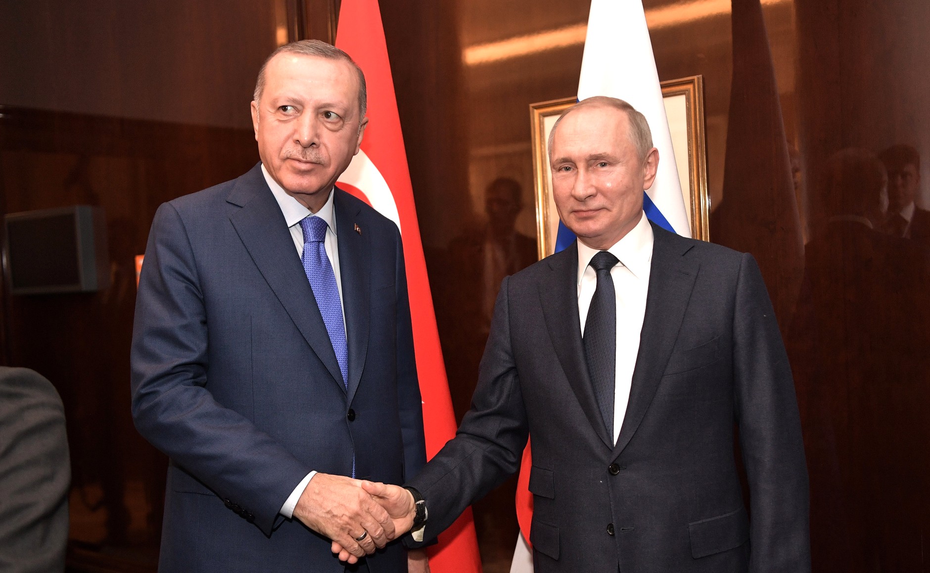 Путин и Эрдоган обсудили мирное соглашение по Карабаху