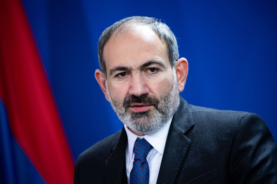 Премьер-министр Армении Никол Пашинян. Фото © ТАСС / DPA / Bernd von Jutrczenka