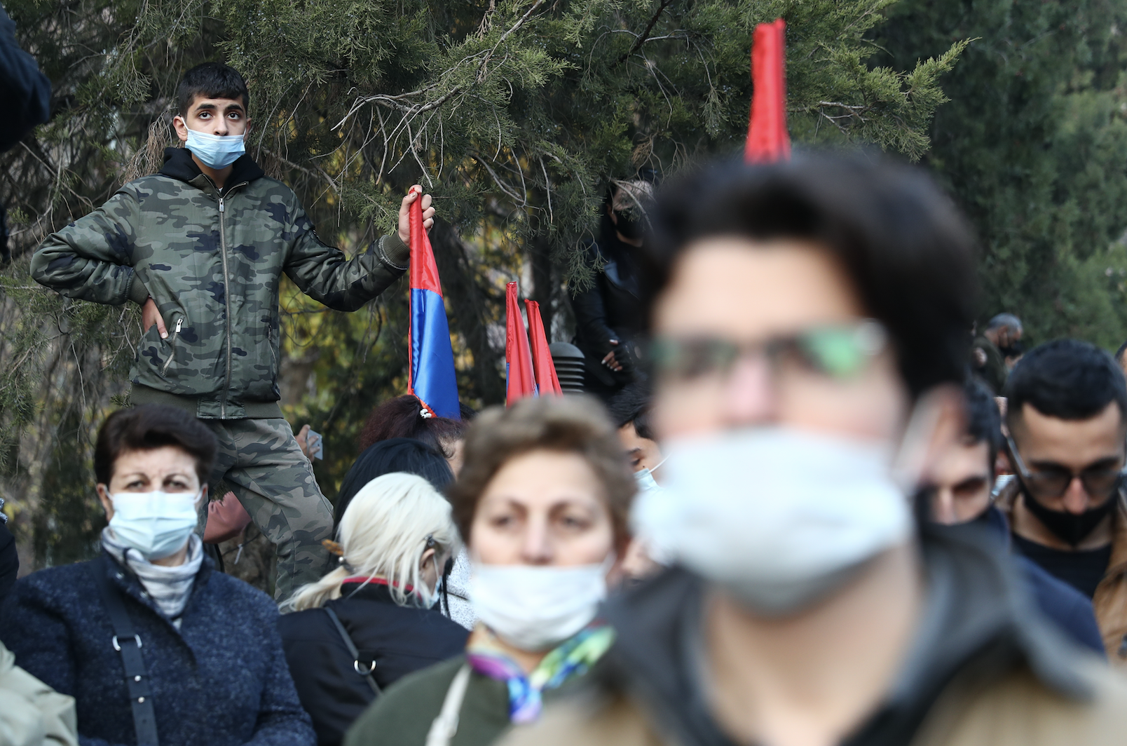 В Ереване на митинге оппозиции задержали свыше 60 человек