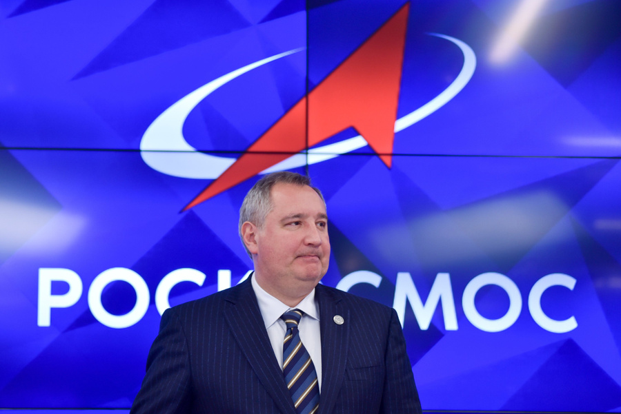 Генеральный директор госкорпорации "Роскосмос" Дмитрий Рогозин. Фото © Агентство "Москва" / Кардашов Антон