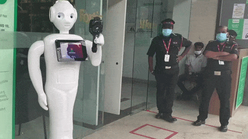 В Индии начали использовать робота-