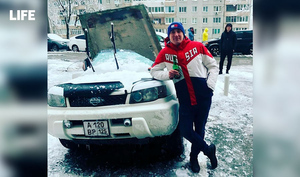 "Машину пополам разрубило". Житель Владивостока рассказал об эмоциях в момент падения плиты, едва не стоившего ему жизни
