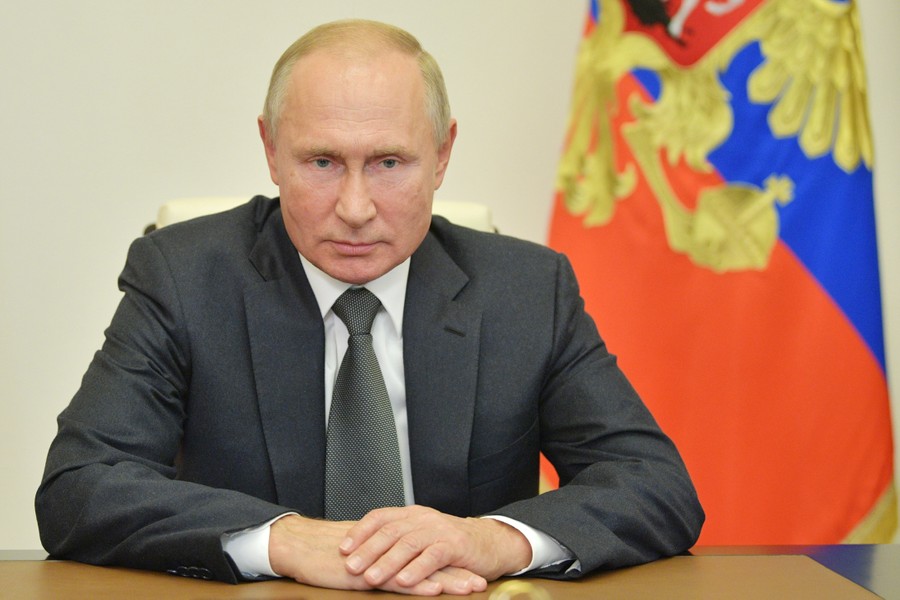 Президент России Владимир Путин. Фото © ТАСС / Алексей Дружинин