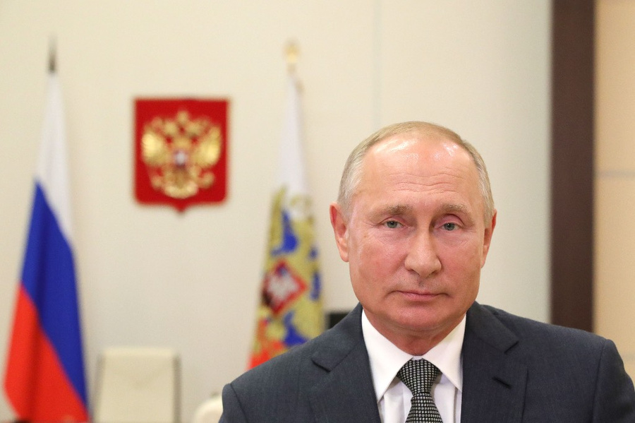 Президент России Владимир Путин. Фото © ТАСС /  Михаил Климентьев