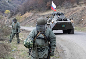 Российский офицер-миротворец получил ранение из-за взрыва мины в Карабахе