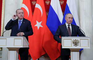 Путин и Эрдоган обсудили расширение усилий по поддержанию мира в Карабахе