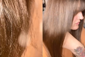 Девушка показала способ, как преобразить волосы с помощью риса, и его одобрил даже опытный стилист