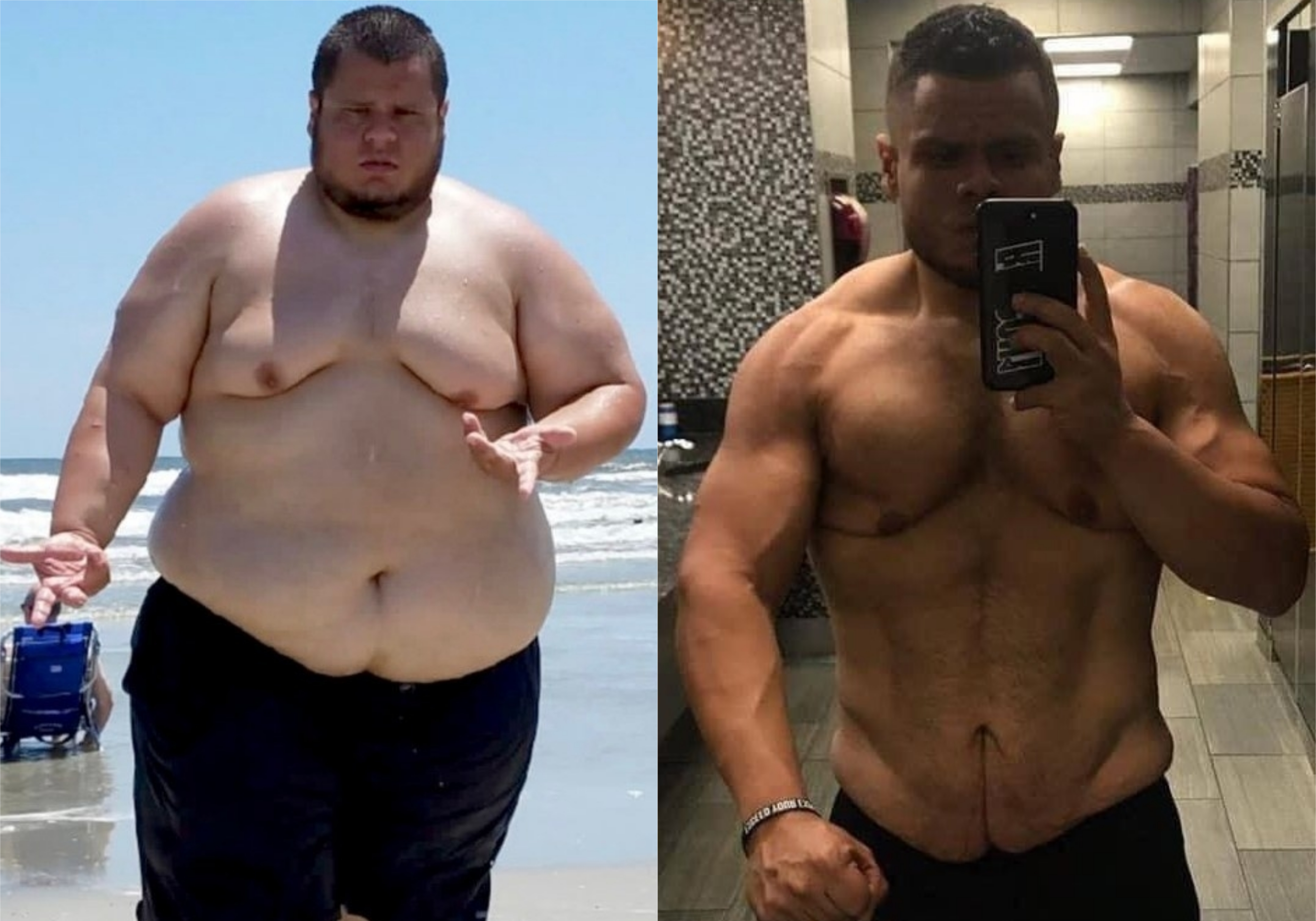 Массивный толстый молодой человек со стриженою. Трансформация тела. Упитанный мужчина.