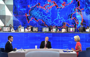 Пресс-конференцию Владимира Путина совместят с прямой линией 