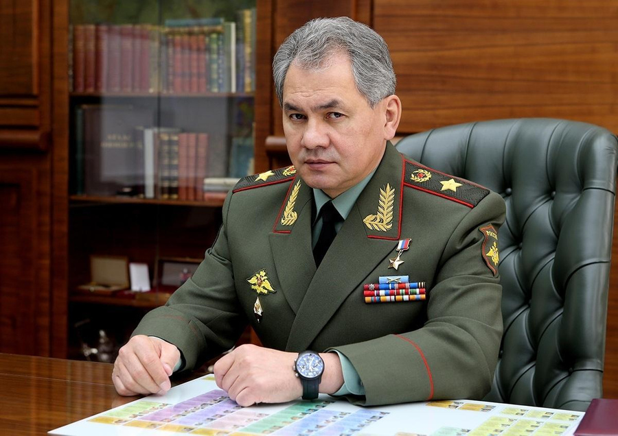Министр обороны РФ Сергей Шойгу. Фото © VK / mil