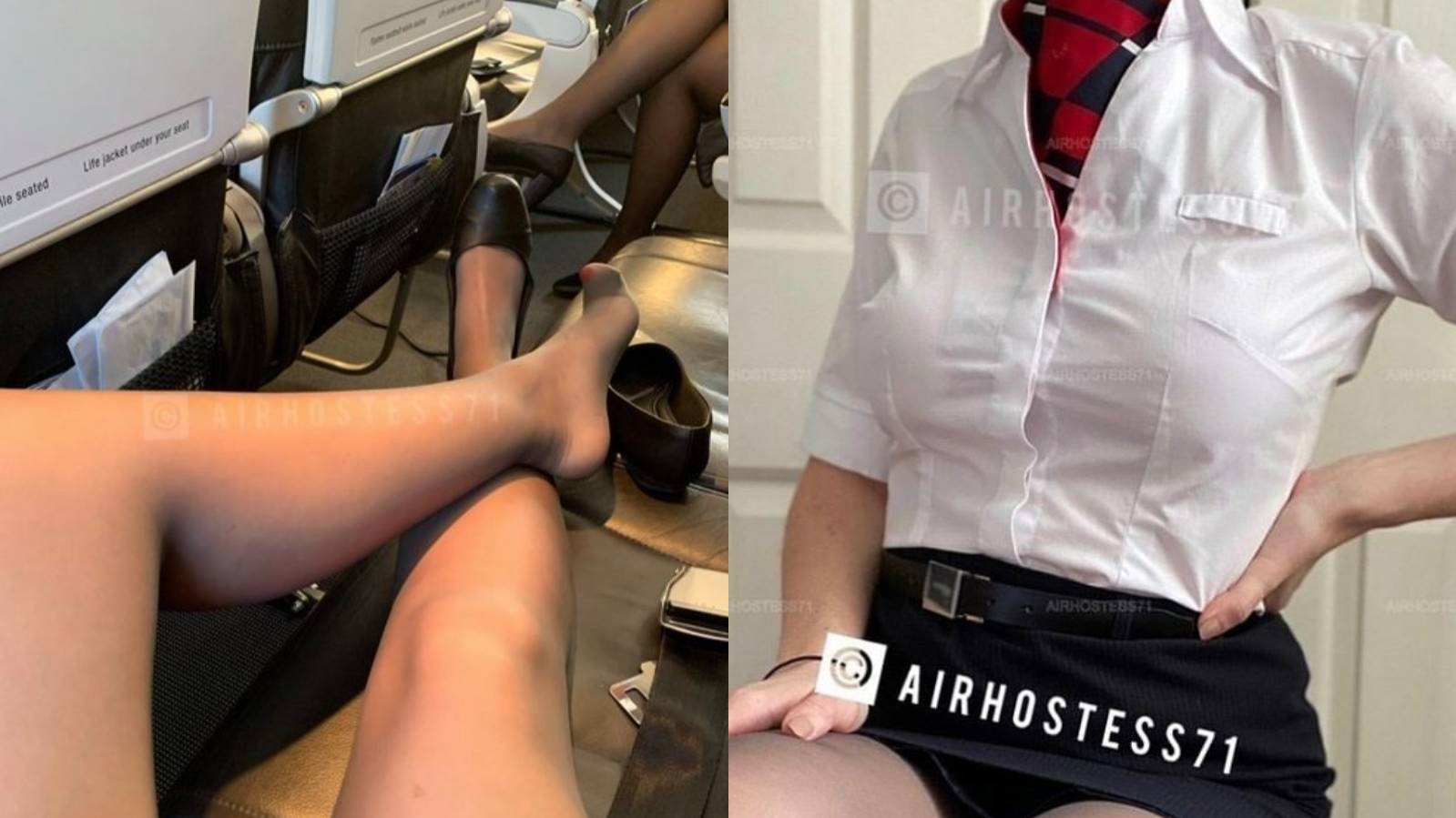 В соцсетях нашли стюардессу, которая за деньги предлагает пассажирам сексуальный опыт на борту