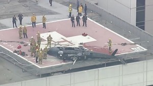 В США разбился вертолёт с донорским сердцем на борту