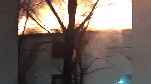 В Подмосковье масштабный пожар охватил лабораторию ФМБА — видео
