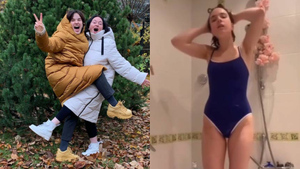 Дочь Гузеевой записала пикантное видео, где она танцует в купальнике, принимая странные позы