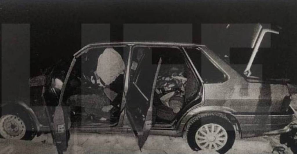 Лайф публикует фото машины, в которой житель Уфы убил своих детей