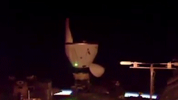 Грузовой корабль Dragon состыковался с МКС. Он привёз на станцию рождественскую индейку