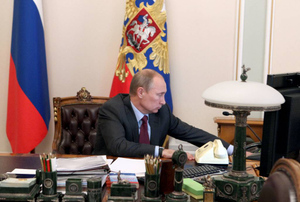 В Кремле опровергли сообщения о наличии у Путина одинаковых кабинетов в разных городах