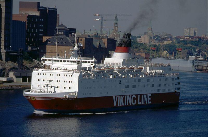 Паром Estonia в то время, когда он носил название Viking Sally. Фото © Wikipedia