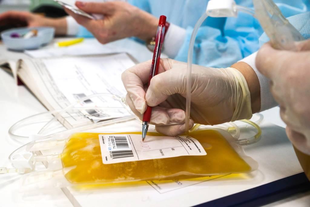 Более тонны плазмы крови заготовили в Москве для лечения коронавируса