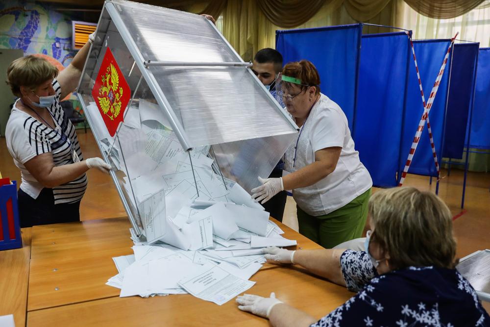 В России не зафиксировали нарушений на голосовании по поправкам, способных повлиять на его итоги