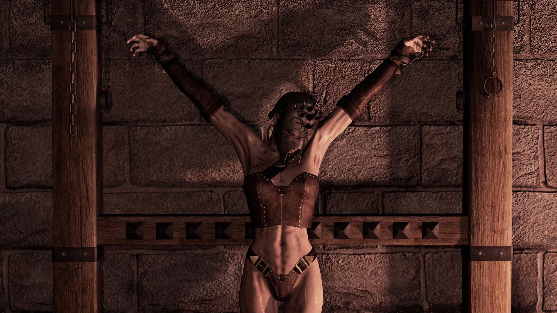 Средневековые пытки женщин (72 фото)