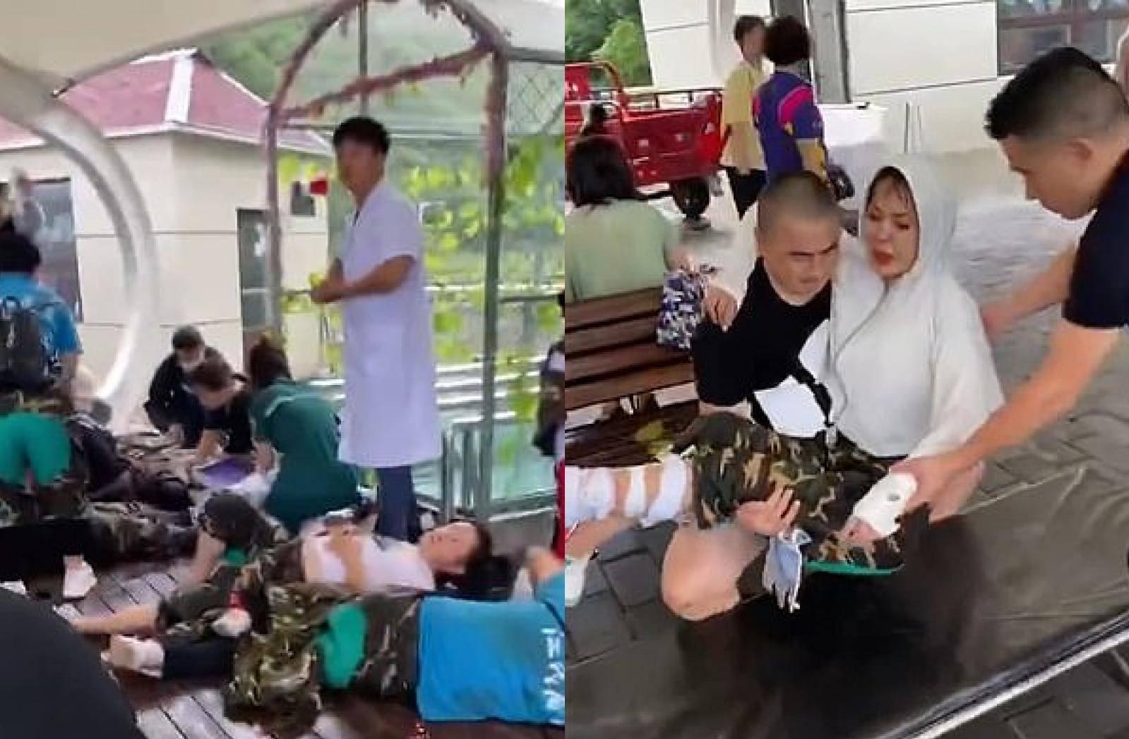 Кадры из видео © Weibo