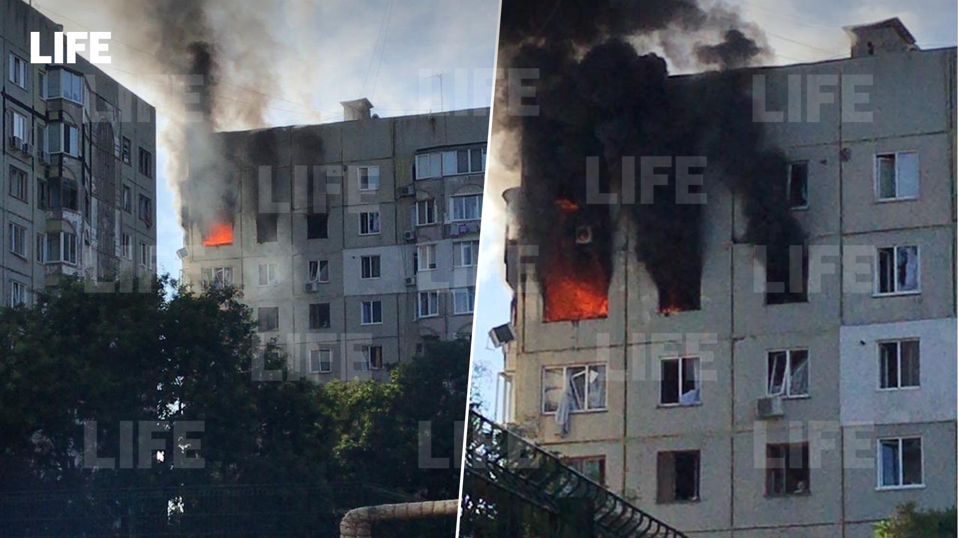 В жилом доме в Керчи взорвался газ, есть пострадавший — видео