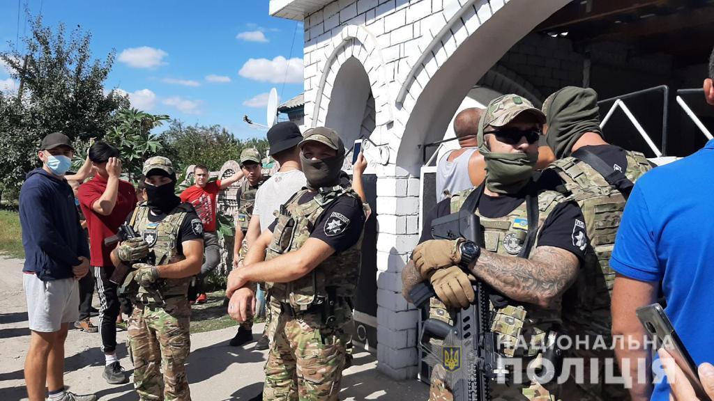 Фото © пресс-служба Нацполиции Украины