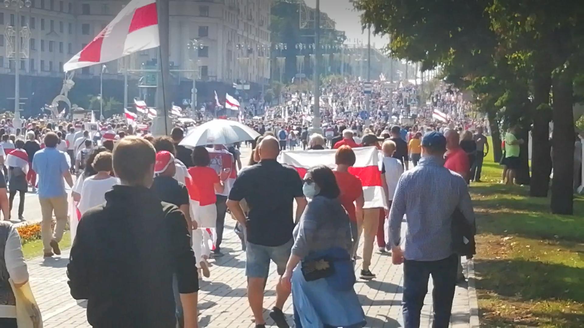 Митинги в Белоруссии. Четвёртая неделя протестов