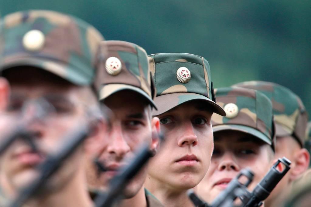 Минобороны Белоруссии объявило о начале военных сборов под Витебском