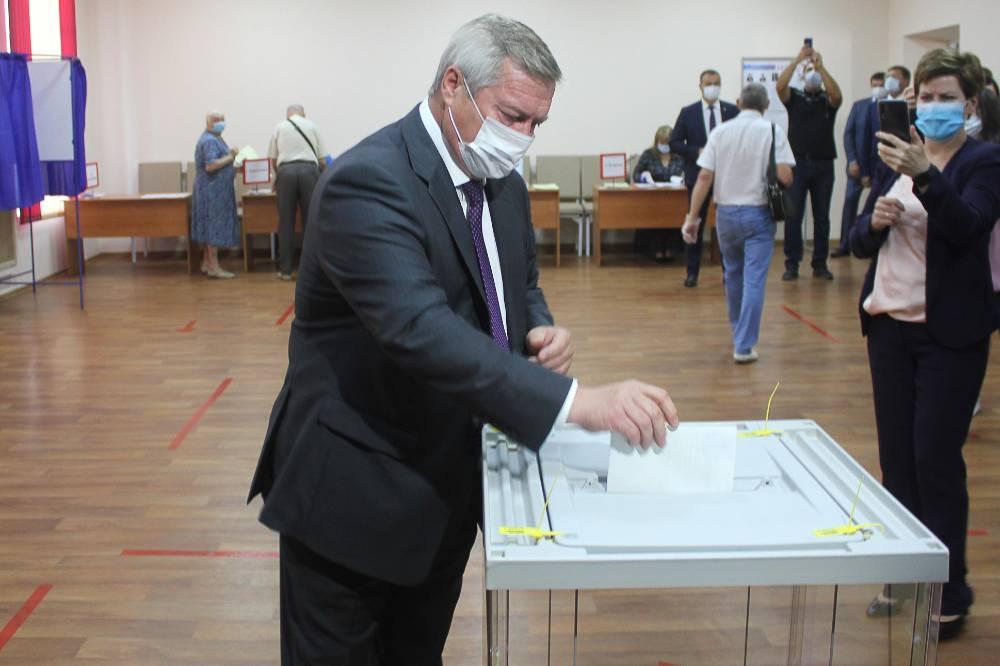 Губернатор Ростовской области Василий Голубев лидирует на выборах главы региона