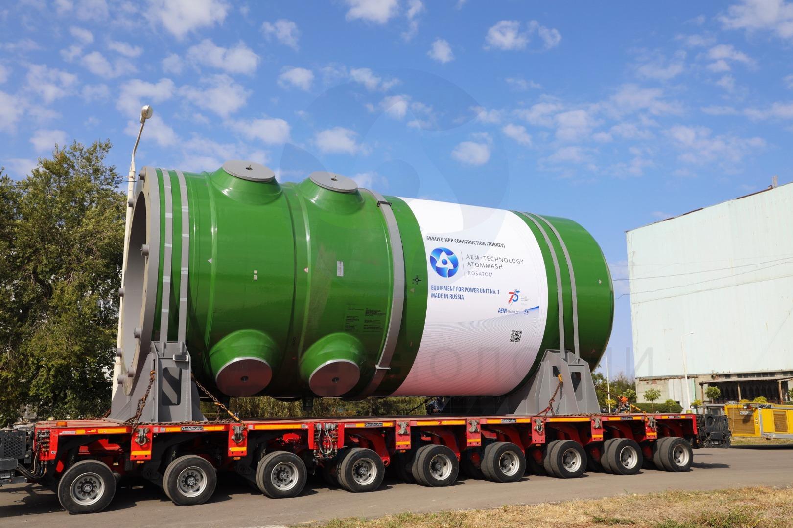 Россия отгрузила первый ядерный реактор для турецкой АЭС 