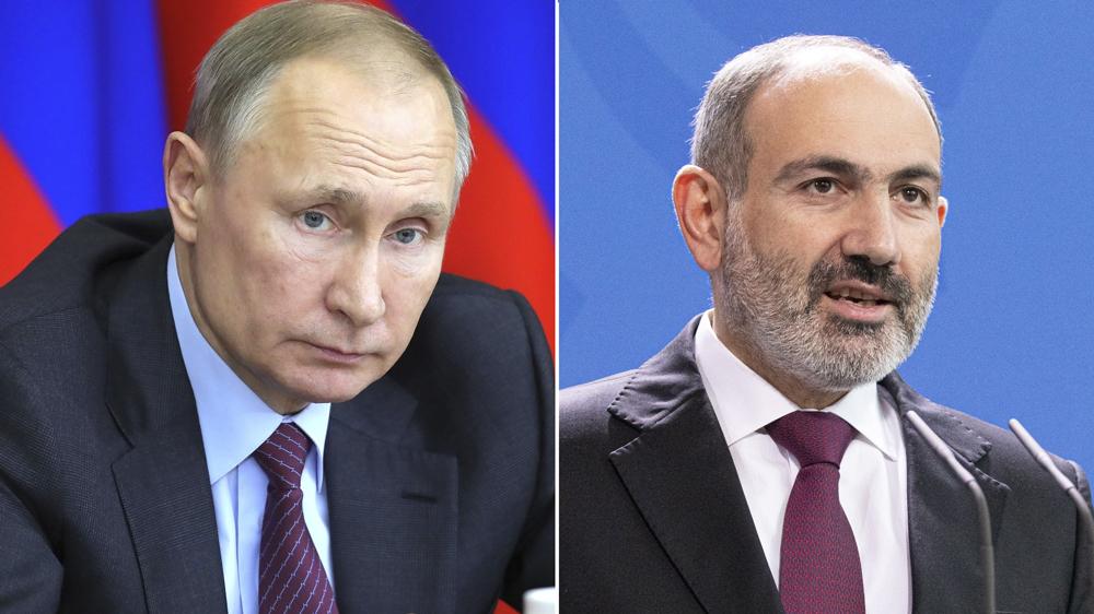 Путин и Пашинян провели второй разговор за три дня