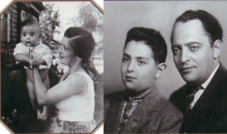 Михаил Шуфутинский с родителями. Фото из семейного архива