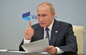 Коронавирус, США, Белоруссия, Карабах, Навальный. 10 главных цитат Путина с выступления на форуме "Валдай"