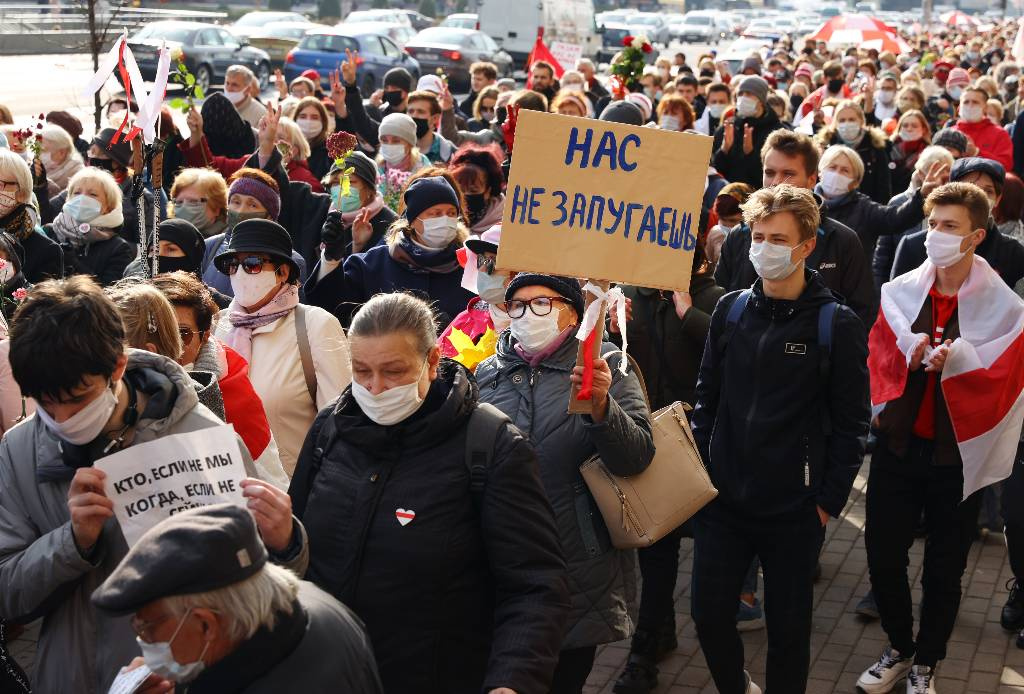 В КГБ Белоруссии предупредили о росте экстремизма среди протестующих