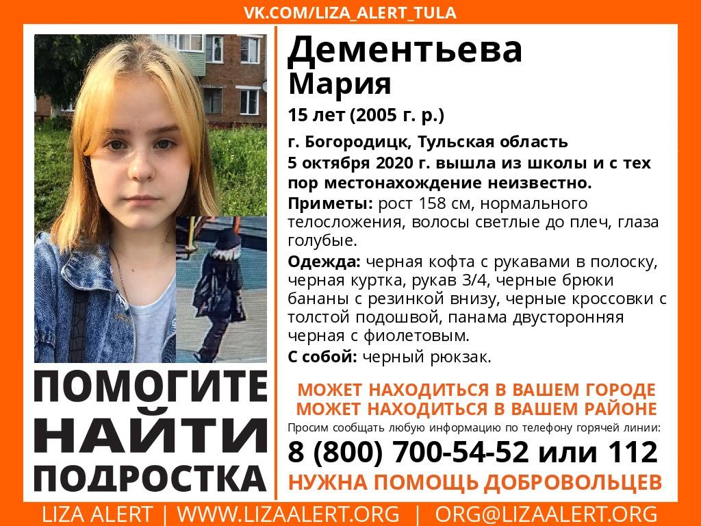 Фото © VK / liza_alert_tula