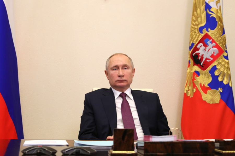 Президент РФ Владимир Путин. Фото © ТАСС / Михаил Климентьев