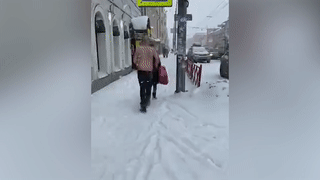 В Ярославле полуголый неадекват попытался задушить прохожую — видео