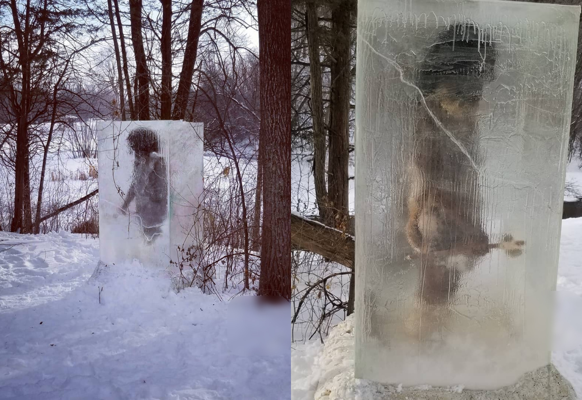 Фото Замерзшего Человека