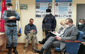 МВД объяснило ходатайство о выездном заседании суда по вопросу ареста Навального