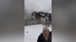 15 человек погибли при пожаре в доме престарелых в Харькове — видео