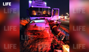 Двое детей и двое взрослых погибли в ДТП с грузовиком в Башкирии